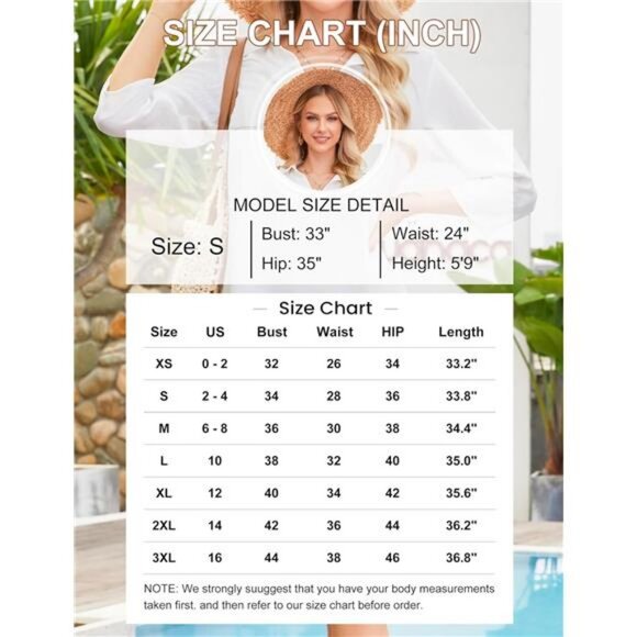 Womens Bathing Suit Cover Up Summer Bikini Shirt Dress Ruffle Mini Sundress - Picture 6 of 7